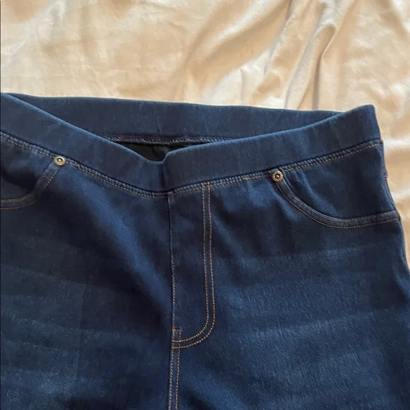 Classic Blue Women's Jeggings - Picture 2 of 4